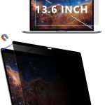 Magnetic Privacy Screen Protector for MacBook Air 13.6 Inch