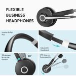 USB Telephone Call Center Noise Cancelling Headset with Microphone for Call Center Office School - Image 3
