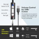 USB Telephone Call Center Noise Cancelling Headset with Microphone for Call Center Office School - Image 4