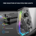 Wireless Controller With 6-Axis Gyro Motion Sensing Handheld Grip Double Motor Vibration for Nintendo Switch - Image 3