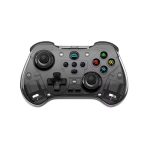 Transparent Wireless Game Controller BT 6-Axis Motion Sensor Turbo Programmable Hall Joystick for PC/iOS/Mac/Android