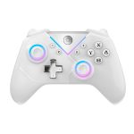 Wireless Game Controller Six Axis Gyroscope Hall Trigger Vibration Motor Remote BT 4.0 OLED Joystick for PC P4 Steam