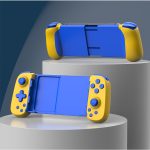 Wireless Stretchable Gamepad Six-Axis Telescopic Joystick Double Motor Vibration BT 5.0 350mAh Battery for Mobile & PC