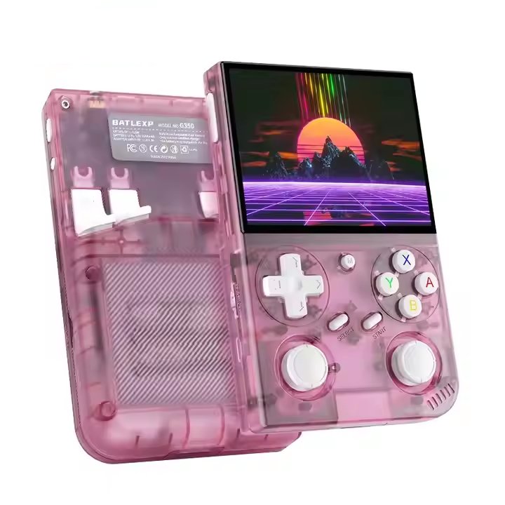 yo Handheld Game Console Pink/Gray/Black 64GB 3.5 Inch Screen Linux Retro Video Game Console for PSP - Image 1
