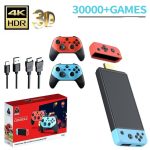 4K Gaming Console with Built in 20000+ Retro Emulator Games with 3D Dual Joystick