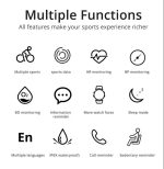 Waterproof Smart Watch BT Call Voice Assistant Heart Rate/Blood Oxygen/Sleep - Image 2