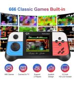 Handheld Game Console with Built-in 600+ in 1 Arcade Games AV Out Supports 2 Players - Image 3