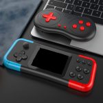 Portable Handheld Game Console with 666 Built-in Games - Supports Dual Players, TV Output