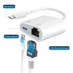 Type C Lightning to Rj45 Ethernet Adapter Network Card  for IOS